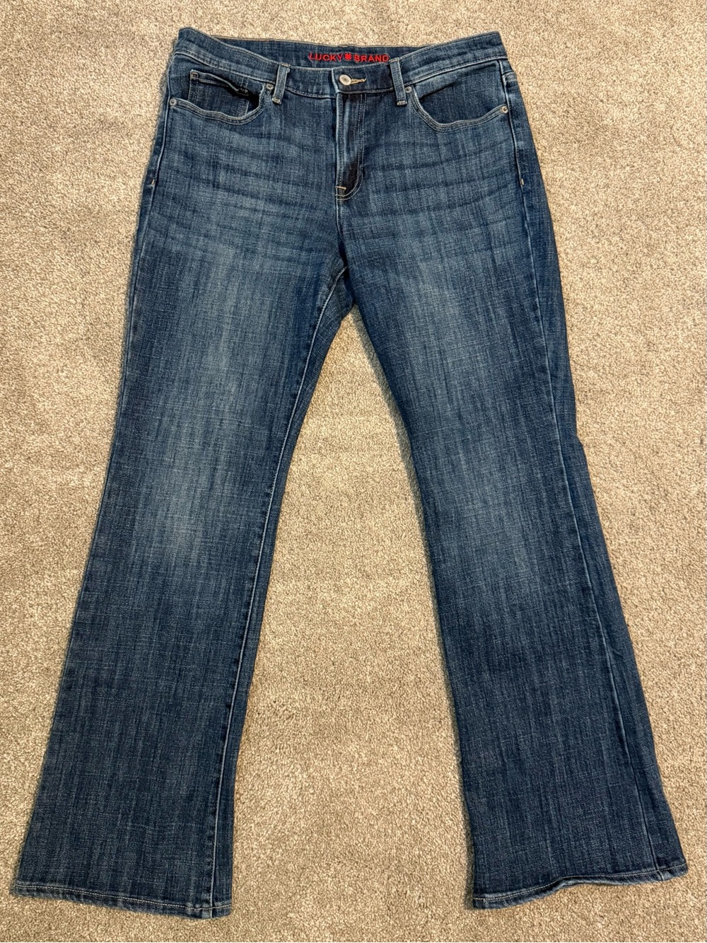 Lucky Brand Women's Dark Wash Flare Jeans